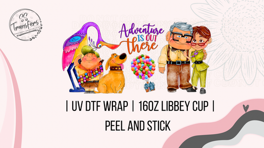 Adventure is Out There Libbey UV Wrap
