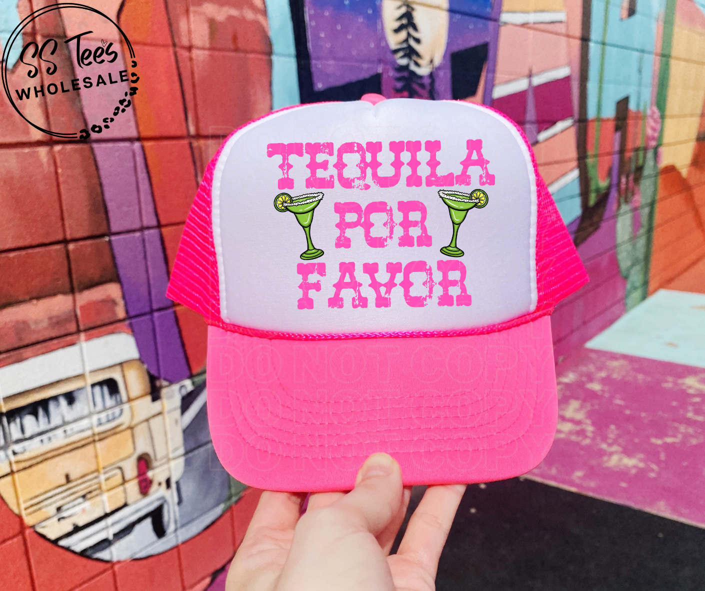 Tequila Por Favor Foam Trucker Hat