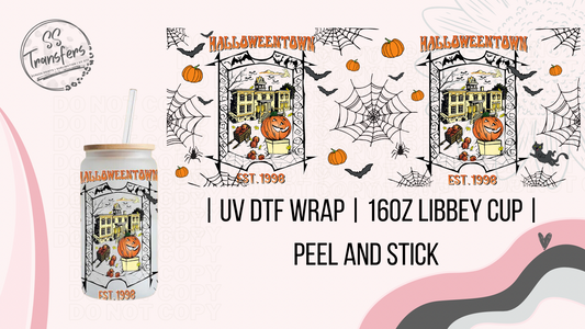 Halloweentown Libbey UV Wrap