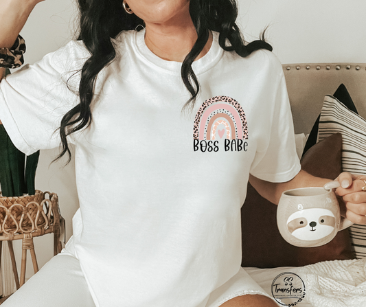 Boss Babe (Multiple Colors) Pocket DTF Transfer