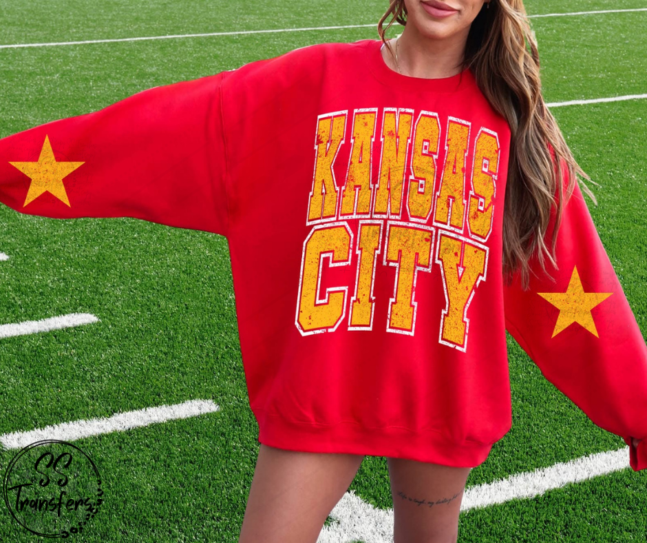 KC Distressed (Multiple Colors) DTF Transfer