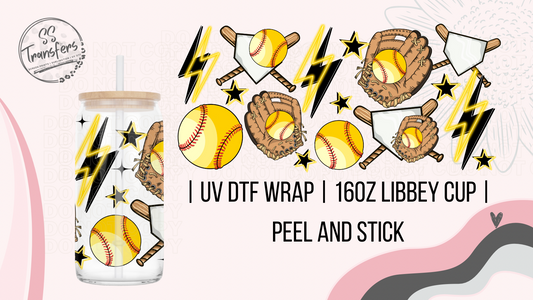 Softball and Bolts Libbey UV Wrap