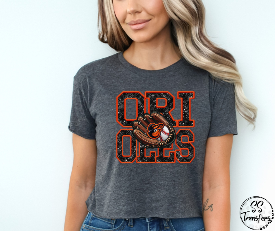 Pro Baseball Faux Embroidered (Multiple Choices) DTF Transfer