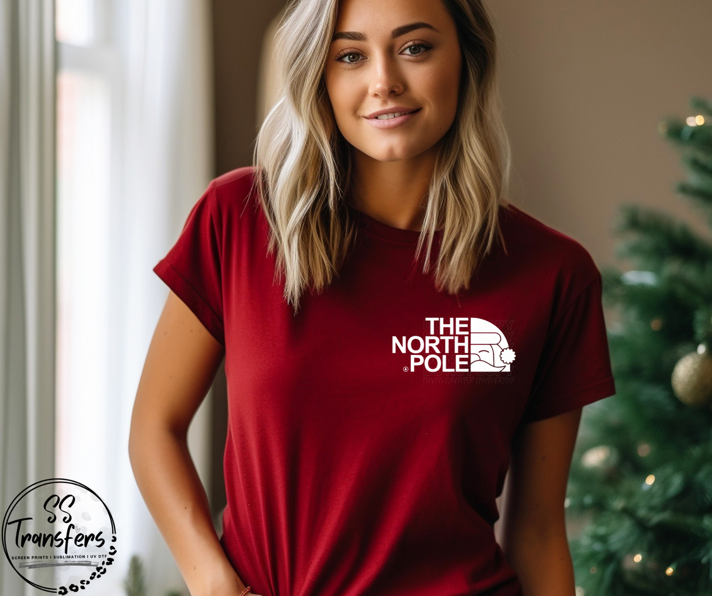 The North Pole Pocket (Multiple Colors) DTF Transfer