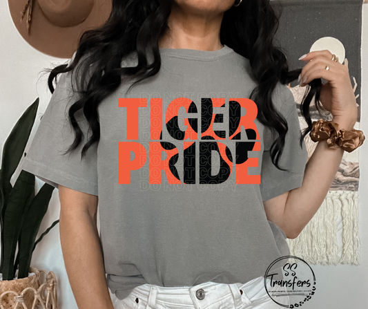 Tiger Pride DTF Transfer