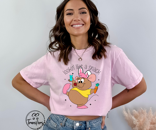 Lookin' Like a Snack Easter Version (Multiple Colors) DTF Transfer