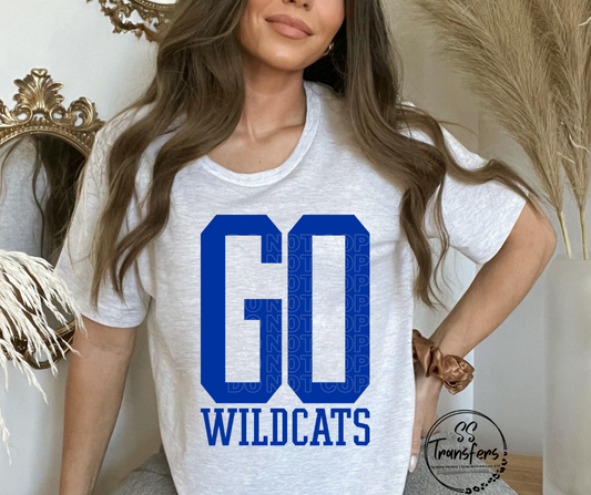 Go Wildcats DTF Transfer
