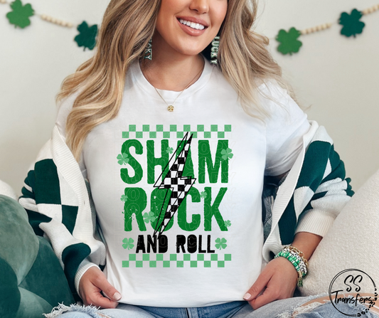 Shamrock and Roll DTF Transfer