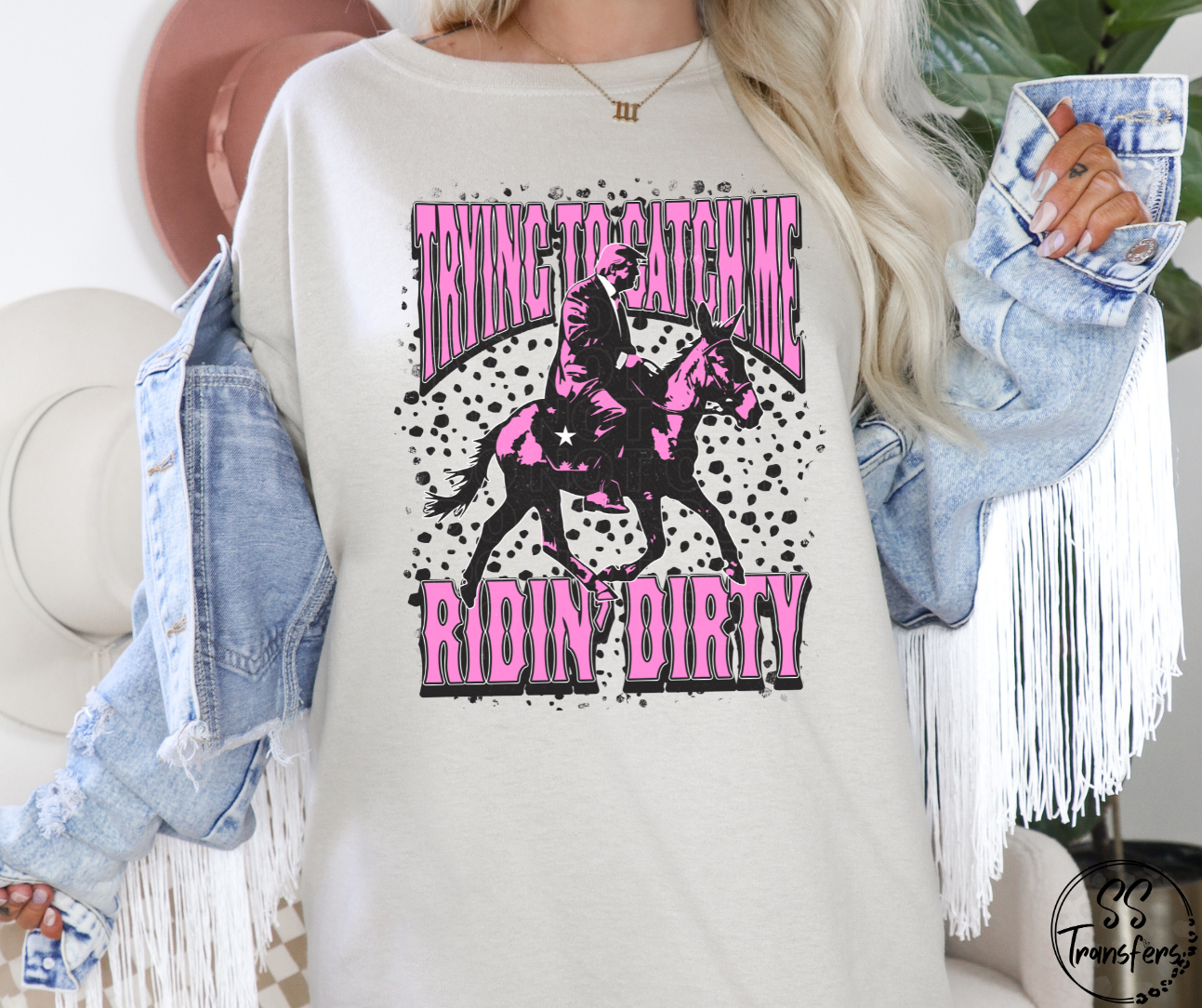 Ridin' Dirty (Multiple Colors) DTF Transfer