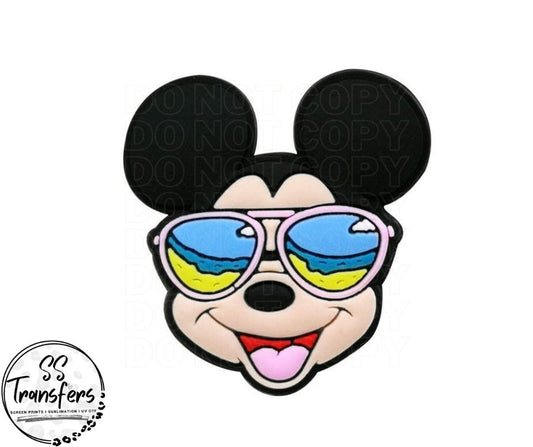 Sunglasses Mouse Straw Topper