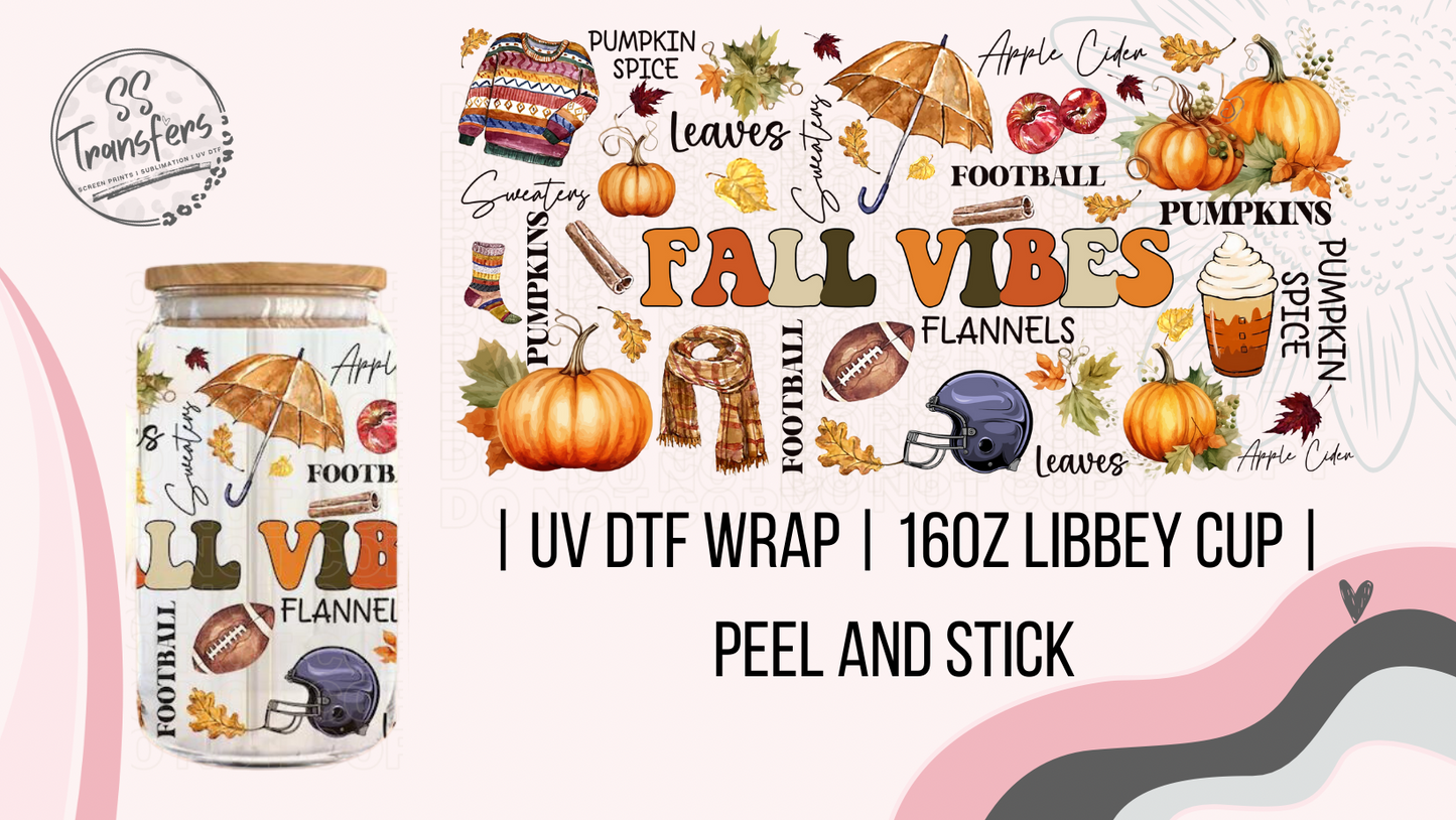 Fall Vibes Libbey UV Wrap