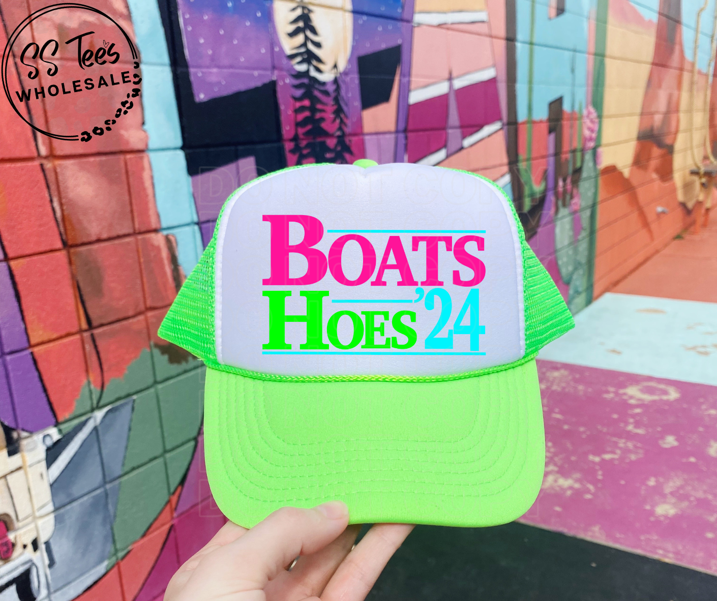 Boats N' Hoes 24' Foam Trucker Hat
