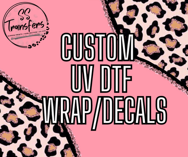  Uvdtf Cup Wraps Stickers，9sheets Leopard Mama Theme