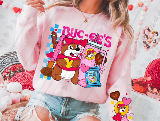 Bucee Love (w/sleeve option) DTF Transfer