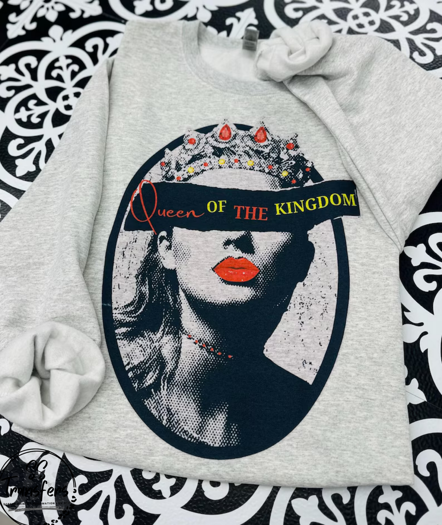 Queen of the Kingdom DTF Transfer