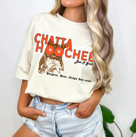 Chatta Hoochie Bar+Grill DTF Transfer