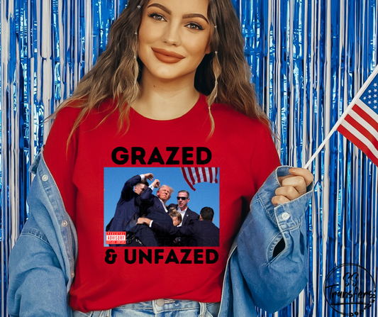 Grazed and Unfazed DTF Transfer