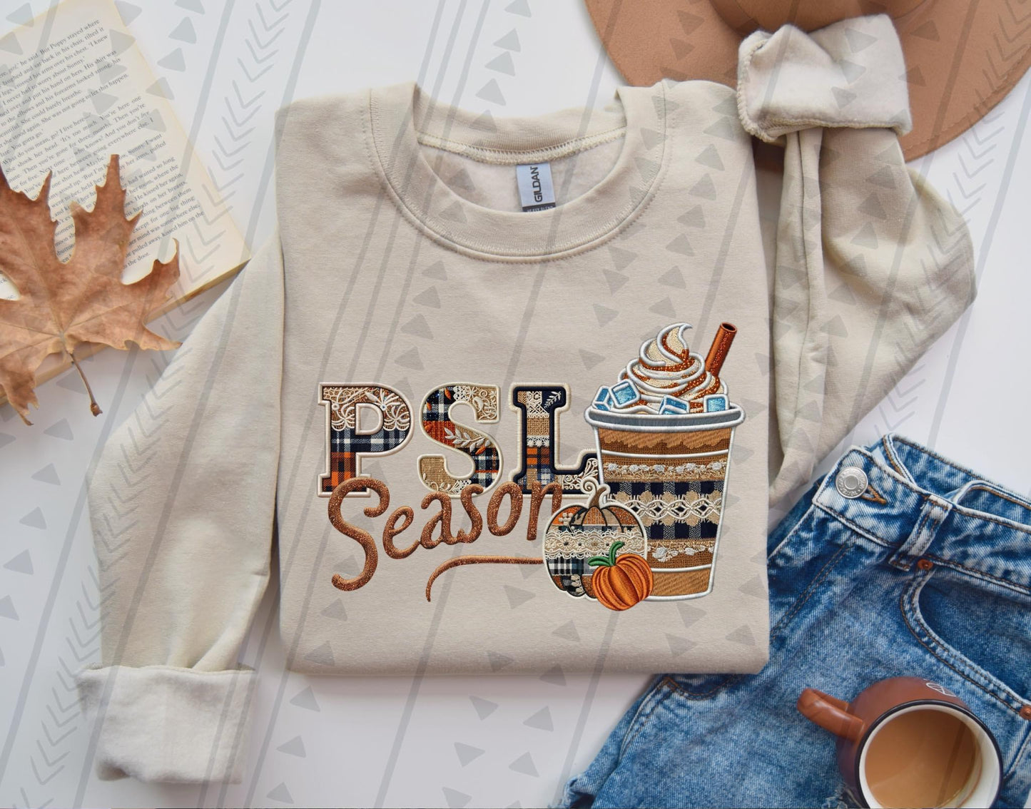 PSL Season Faux Embroidered DTF Transfer