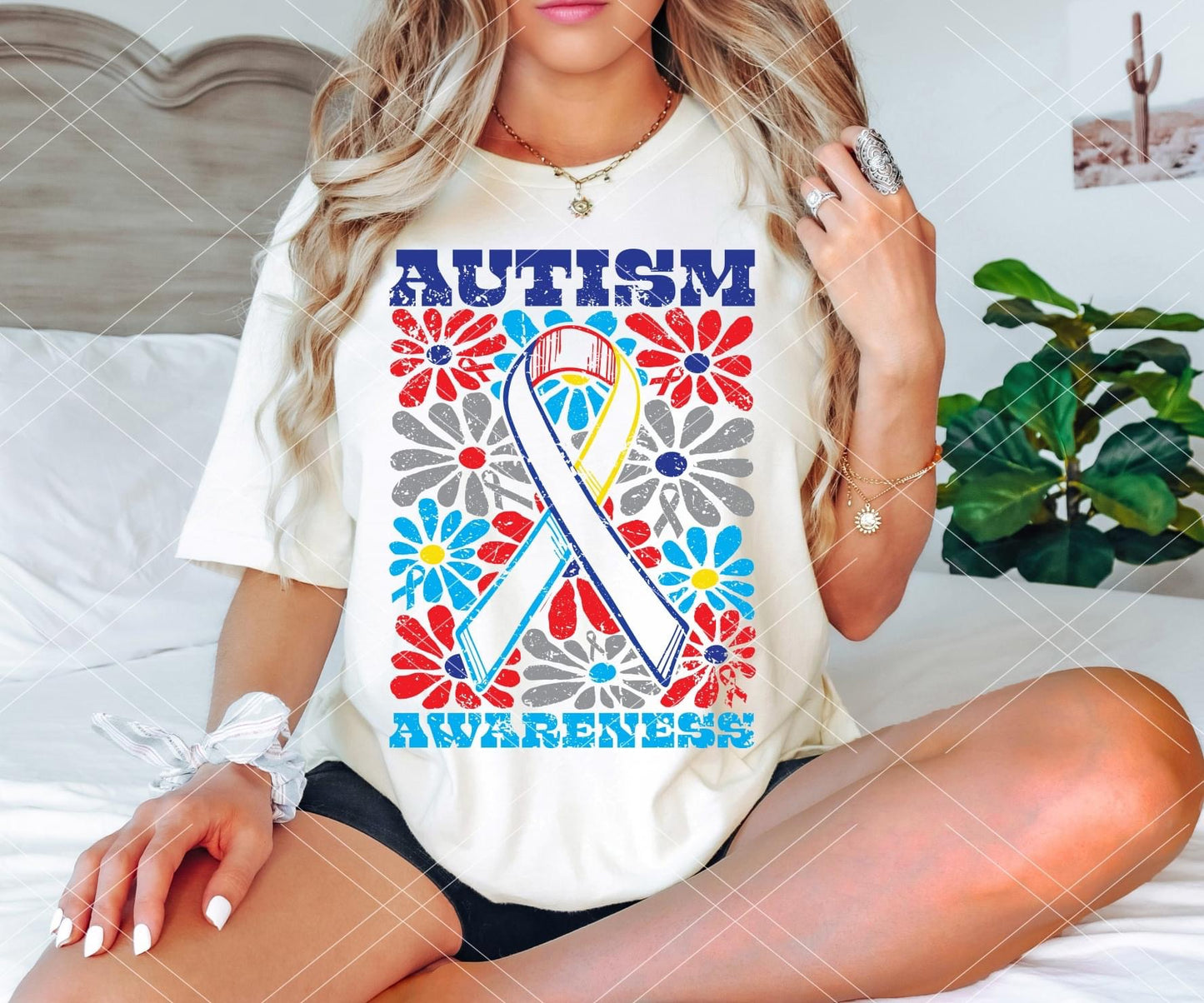 Groovy Awareness Ribbons (Multiple Choices) DTF Transfer