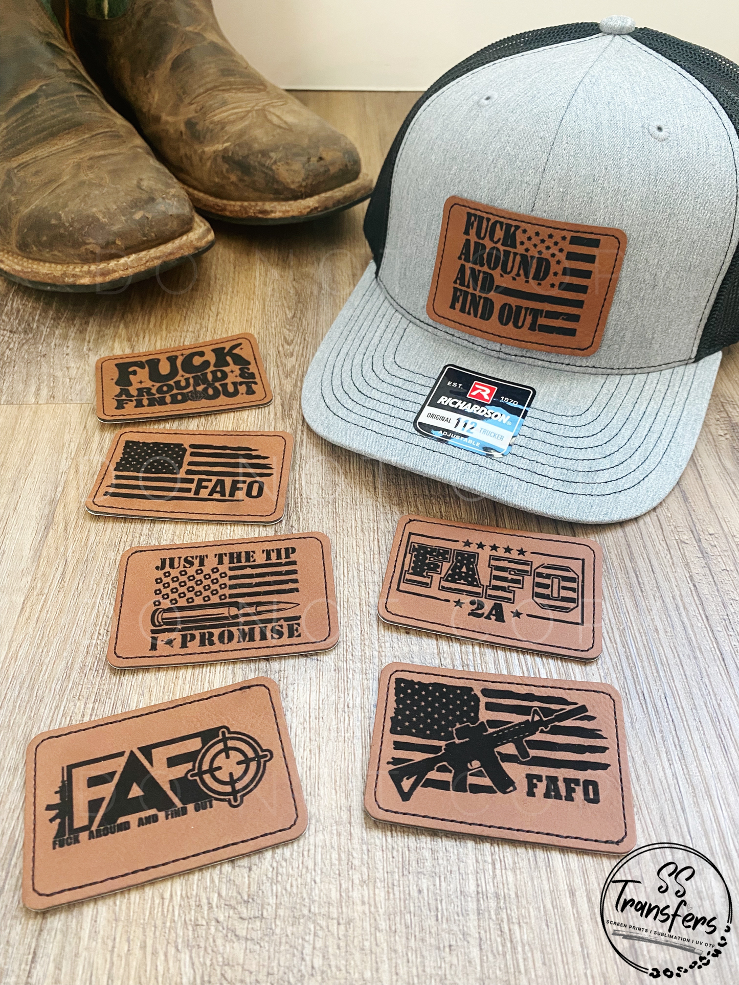 FAFO Collection Leather Patches