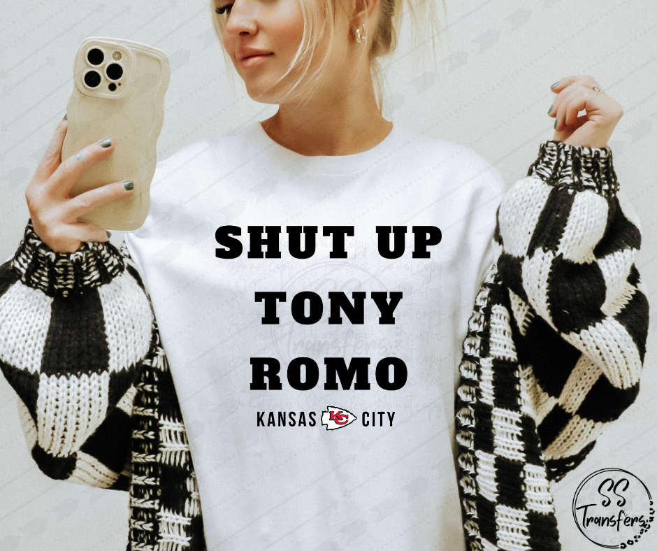 Shut Up Tony (multiple colors) *SS Exclusive* DTF Transfer