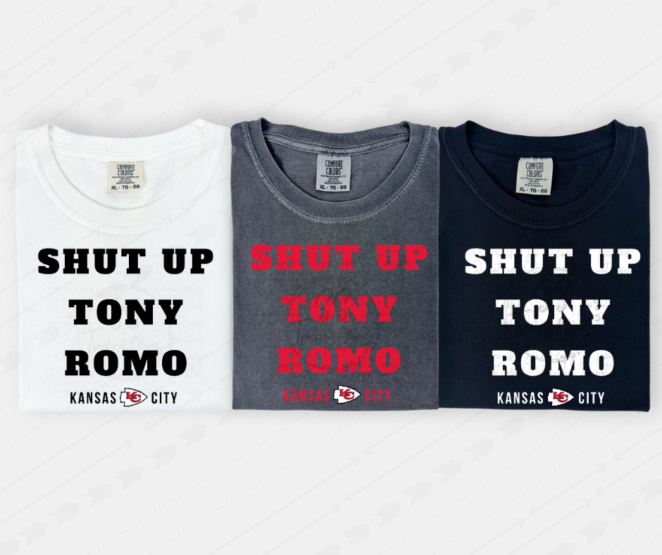 Shut Up Tony (multiple colors) *SS Exclusive* DTF Transfer