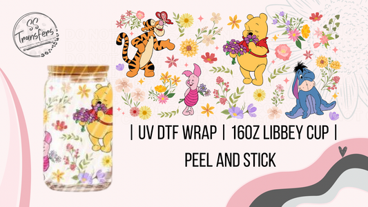 Pooh and Friends Libbey UV Wrap