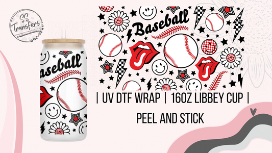 Baseball Libbey UV Wrap