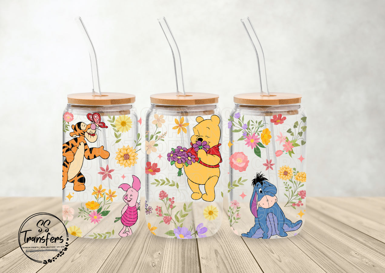 Pooh and Friends Libbey UV Wrap