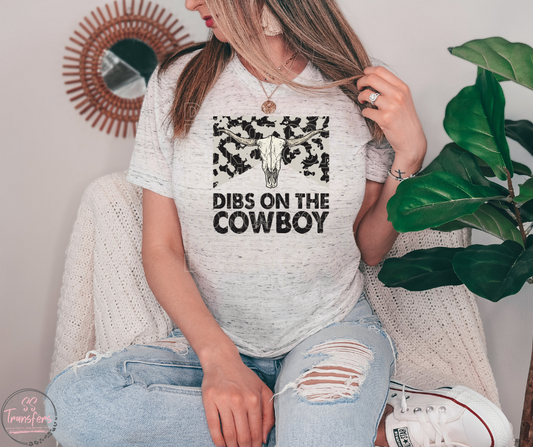 Dibs on the Cowboy Sublimation Transfer