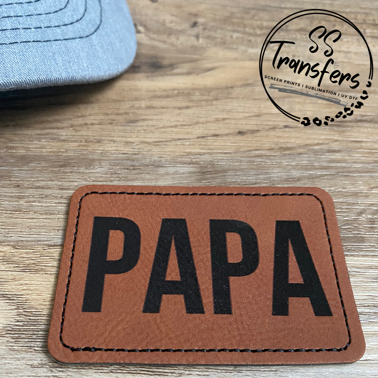 Papa Leather Patch