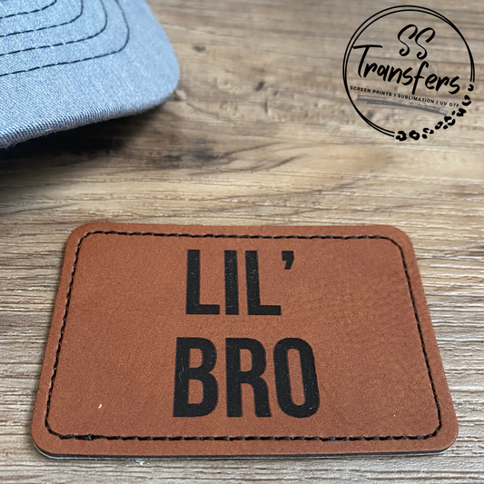 Lil' Bro Leather Patch