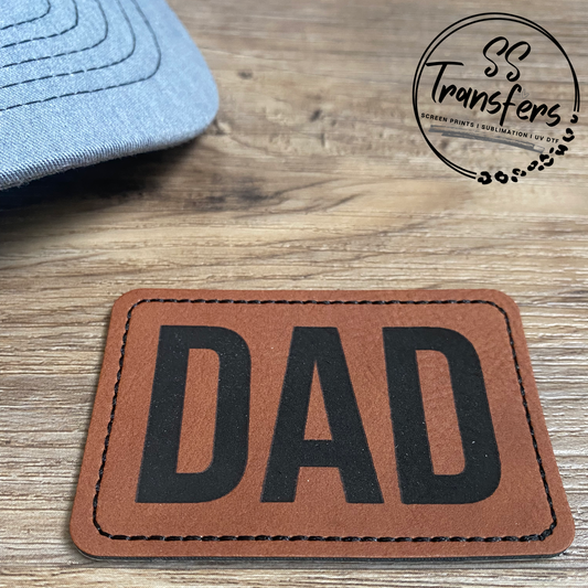Dad Leather Patch