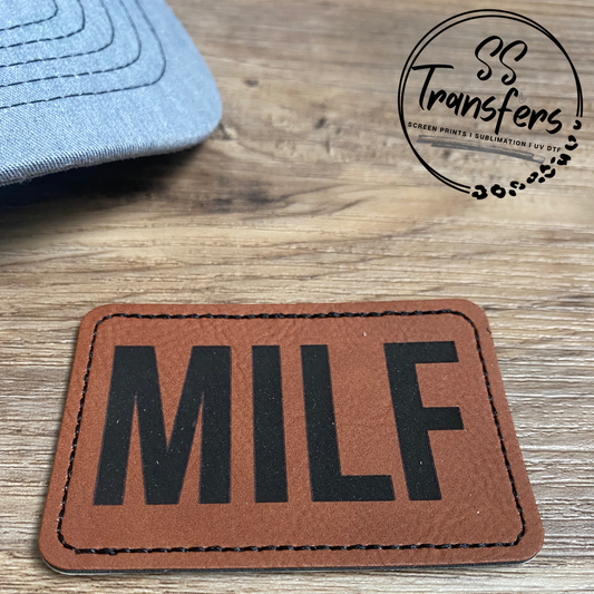 Milf Leather Patch